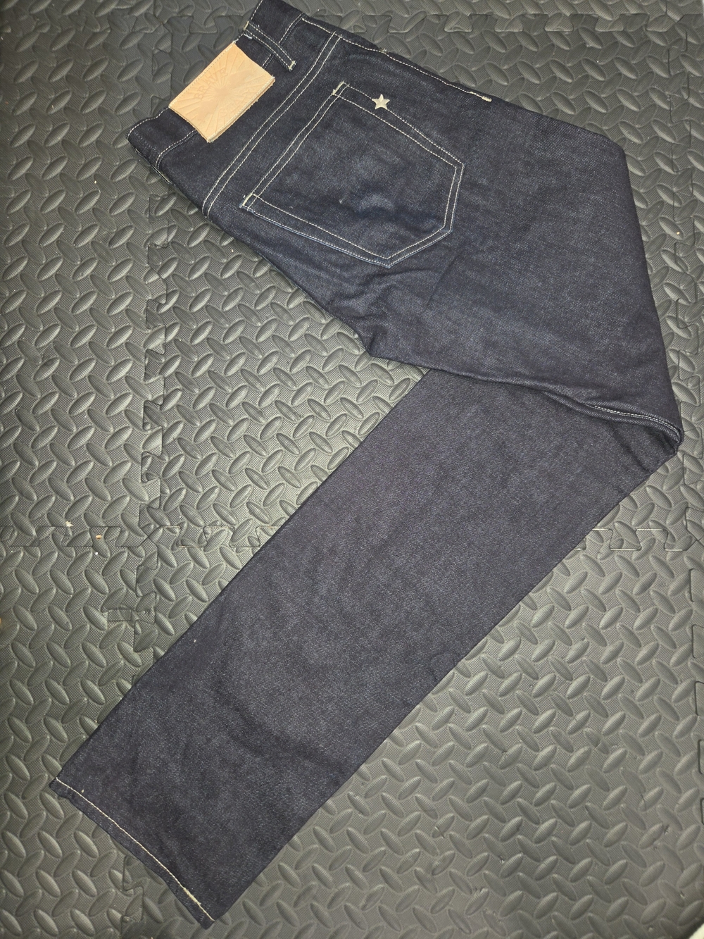 Brave Star Selvedge Jeans in Dark Indigo Wash